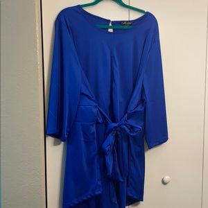 Miss Lili Royal Blue Blouse